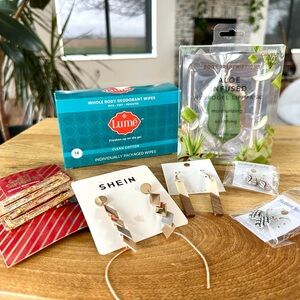 Assorted Jewelry and Skincare - Set of 7